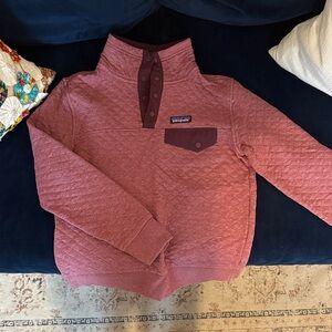 Patagonia women’s Quilted Maroon Sweater